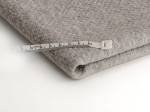 Gesteppt Gestrickt Stoff Kleine Schecks Hellgraue Melange