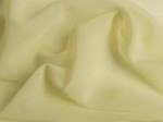 Chiffon glatt Vanille