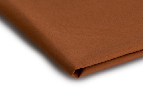 tkanina bawełna z lycrą w kolorze rudym