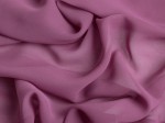 Chiffon glatt Rosa Wein