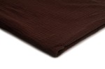 Double Gauze Musselin Dunkelbraun