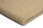 Minky Sherpa Lamm Boucle !Breite 175 cm! Hell beige