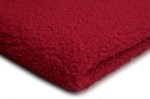 Minky Sherpa Lamm Boucle Rot