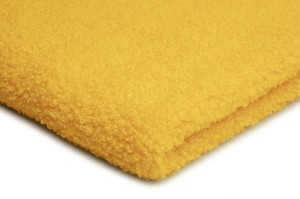 Minky Sherpa Lamm Boucle Gelb