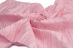 Taft zerdrücken Stoff Hell Pink
