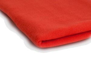 Fleece-Strickwaren 410 g/m² Orange