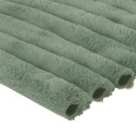 Minky Streifen Strickwaren (5 cm) Salbei