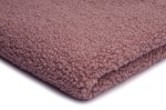 Minky Sherpa Lamm Boucle Dunkles schmutziges Rosa