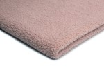 Minky Sherpa Lamm Boucle Schmutziges Rosa