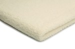 Minky Sherpa Lamm Boucle Creme