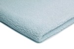 Minky Sherpa Lamm Boucle Hellblau
