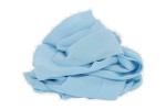 Krepp-Chiffon-Stoff Hellblau