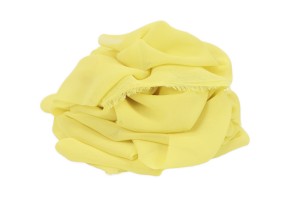 Krepp-Chiffon-Stoff Gelb