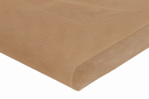 Steifer Tüllstoff Beige