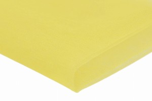 Steifer Tüllstoff Gelb