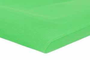 Steifer Tüllstoff Grün