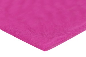 Tüll Flexibles Mesh einseitig duktil Fuchsie