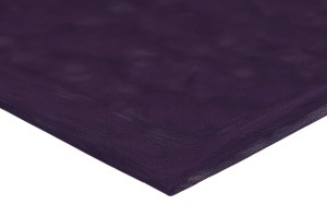 Tüll Flexibles Mesh einseitig duktil Aubergine