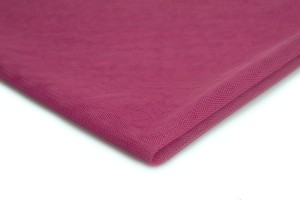 Tüll Flexibles Mesh einseitig duktil Rosa