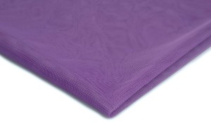 Tüll Flexibles Mesh einseitig duktil Dunkle Heide