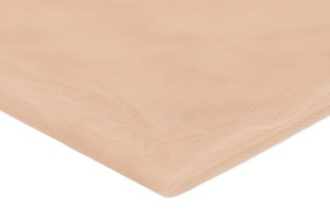 Tüll Flexibles Mesh einseitig duktil Weiß (1)