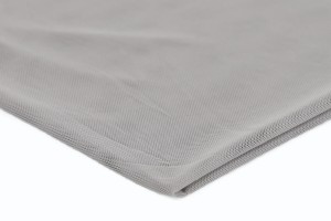 Tüll Flexibles Mesh doppelseitig duktil Hellgrau