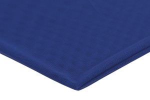 Tüll Flexibles Mesh doppelseitig duktil Königsblau