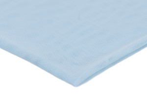 Tüll Flexibles Mesh doppelseitig duktil Hellblau