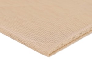 Tüll Flexibles Mesh doppelseitig duktil Sand beige