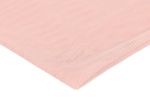 Tüll Flexibles Mesh doppelseitig duktil Puderrosa