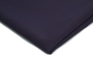 Panama Minimatt Stoff Marineblau