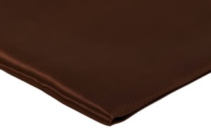 Satin ohne Lycra Dunkelbraun