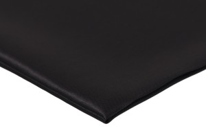 Satin ohne Lycra Schwarz