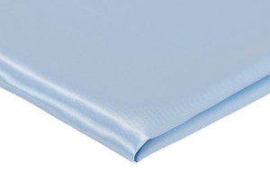 Satin ohne Lycra Hellblau