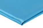Satin ohne Lycra Azurblau