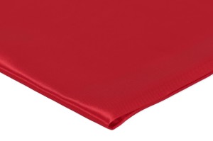 Satin ohne Lycra Rot