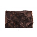 Taft mit Gummizug Braun