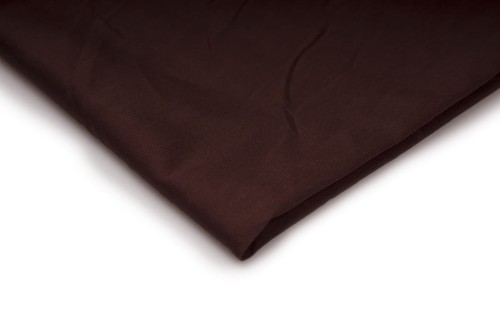 tkanina bawełna z lycrą w kolorze czekoladowy brąz