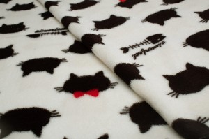 Minky Plush Printed Pisicuțe