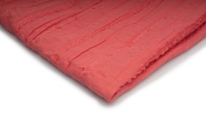 Baumwolle mit Band Koralle