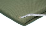 Gesteppt Gestrickt Stoff Medium Schecks Helle Olive