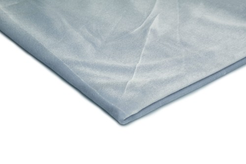 dzianina welur aksamit w kolorze błękit