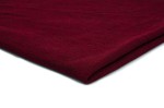 Dünner Pullover Stoff Hacci Bordeauxrot