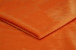 Minky Feste Ebene Stoff Leuchtendes Orange