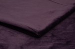 Minky Feste Ebene Stoff Pflaume
