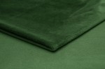 Minky Feste Ebene Stoff Waldgrün