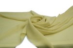 Chiffon glatt Licht Limette