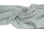 Chiffon glatt Hellgrau