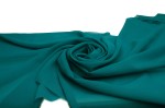 Chiffon glatt Türkis