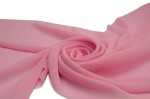 Chiffon glatt Candy Pink